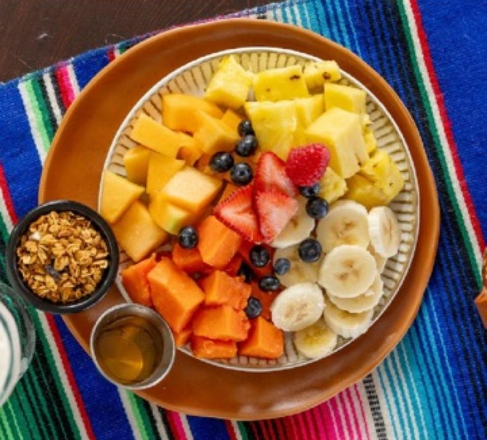 Plato de fruta